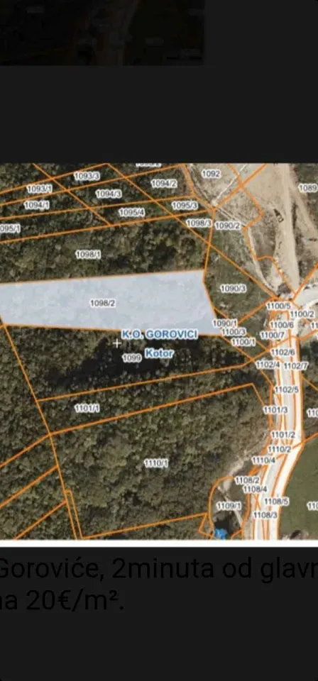 Plot 4798m2 in Gorovichi